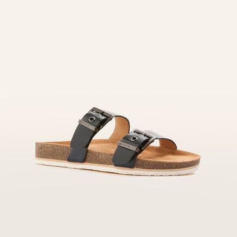 Sandy III Black Slides Frankie4