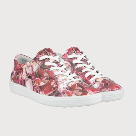 Soft 7 - Womens - Multi Flower Sneakers ECCO 