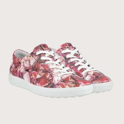 Soft 7 - Womens - Multi Flower Sneakers ECCO