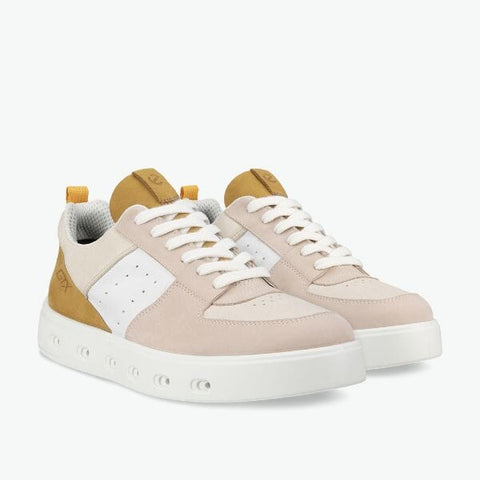 Street 720 - Womens - Multicolour Limestone/Petal Trim Sneakers ECCO 