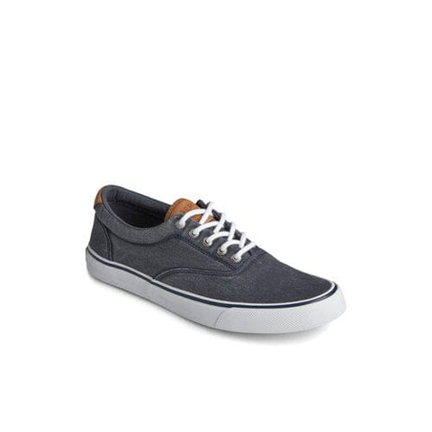 Striper II CVO Washed Canvas - Mens - Navy Boat Sperry