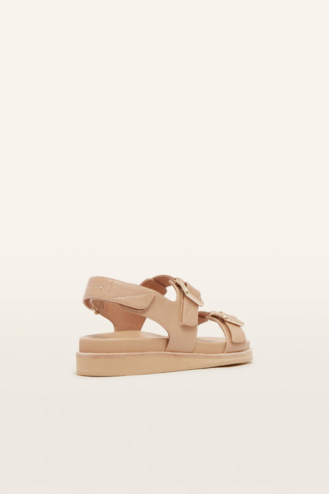 Thompson - Womens - Camel Sandals Frankie4