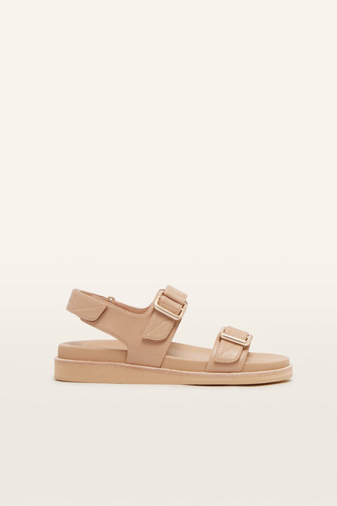 Thompson - Womens - Camel Sandals Frankie4