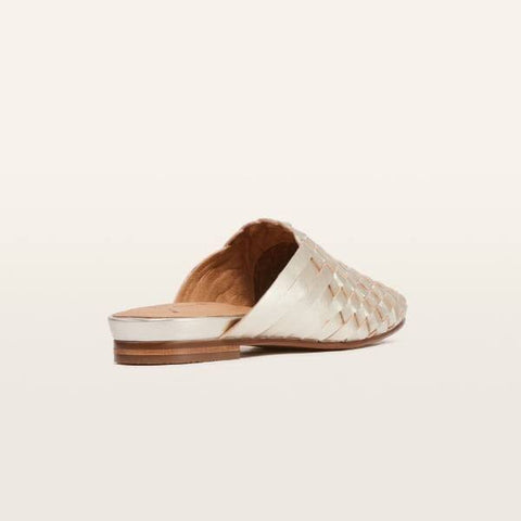 Wallace - Gold Weave Flats Frankie4