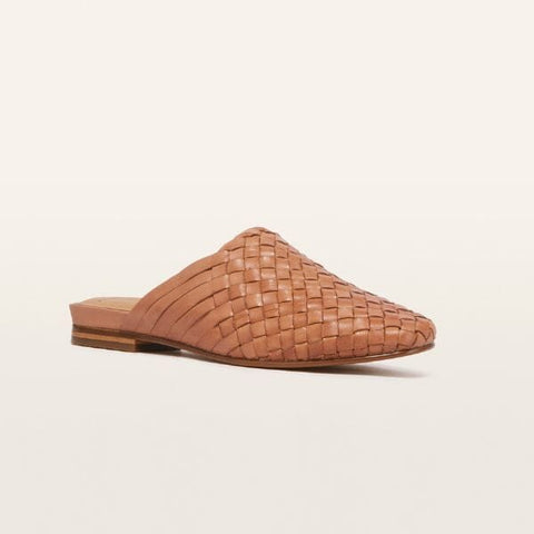 Wallace - Tan Weave Flats Frankie4