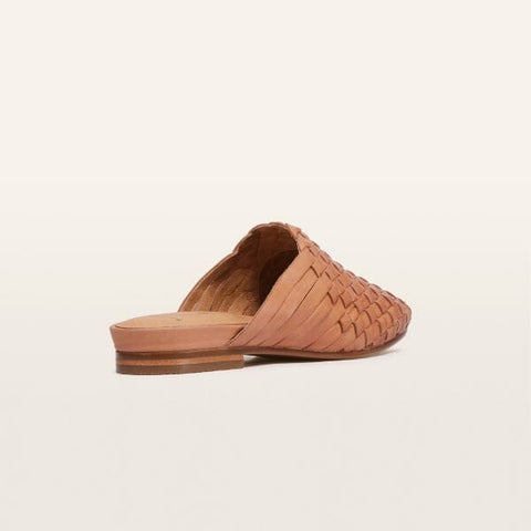 Wallace - Tan Weave Flats Frankie4