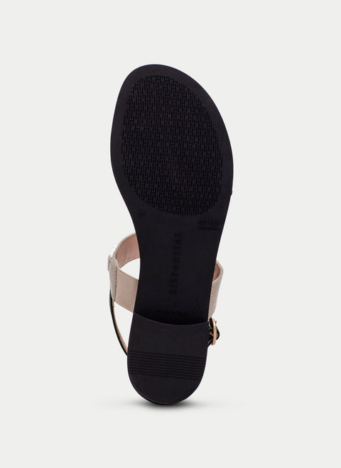Yakarta Sandal - Womens - Black/Taupe Sandals Hispanitas