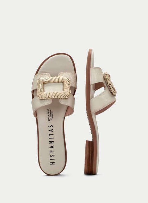 Yakarta Slide - Womens - Latte Slides Hispanitas