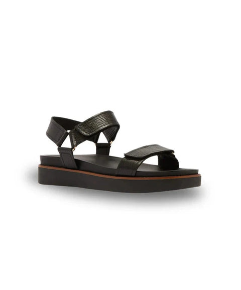 Zane - Black Grain Sandals Frankie4