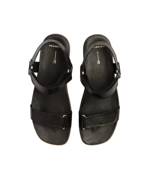 Zane - Black Grain Sandals Frankie4