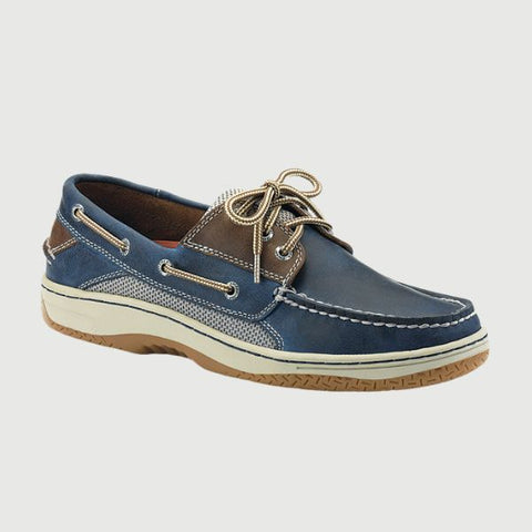 Billfish 3 Eye (Wide) - Navy Brown Boat Sperry 