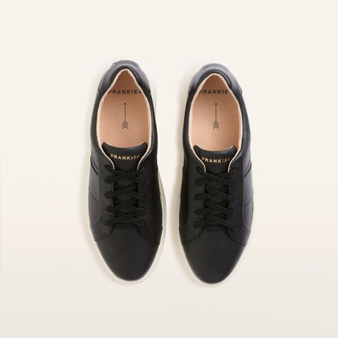 Riley - Black Tumbled Sneakers Frankie4 