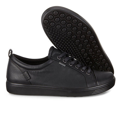 Soft 7 - Womens - Black Black Sneakers ECCO 