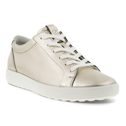 Soft 7 - Womens - Pure White Gold Sneakers ECCO 