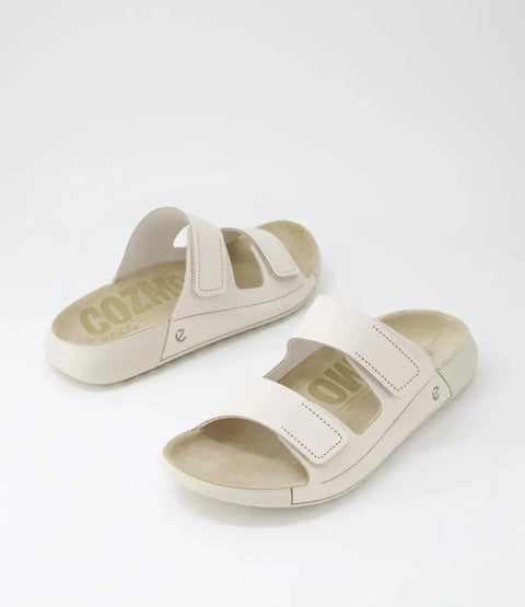 2nd Cozmo Slide - Womens - Limestone Slides ECCO 