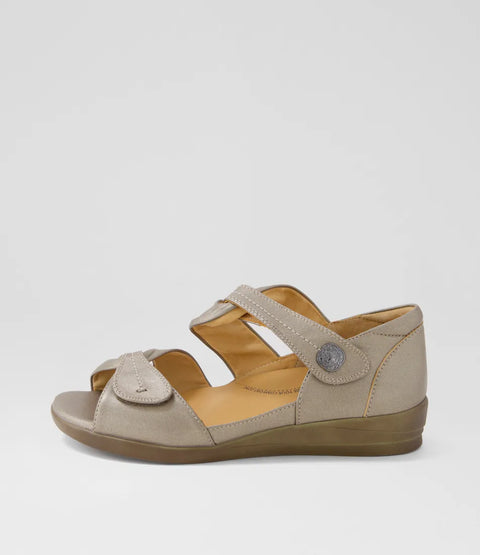 Doxie - Womens - Metallic Taupe