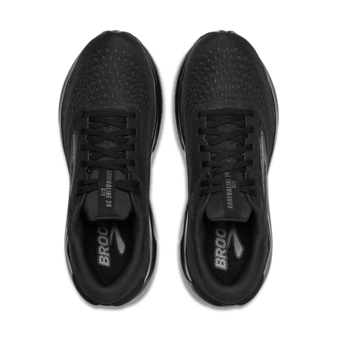 Adrenaline GTS 24 - Womens - Black - Wide Athletic Brooks 