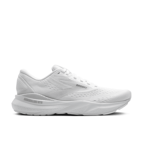 Adrenaline GTS 24 - Womens - White/Oyster Alloy Athletic Brooks 