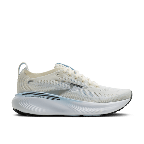 Adrenaline GTS 25 - Womens - White / Nantucket - Wide Athletic BROOKS 