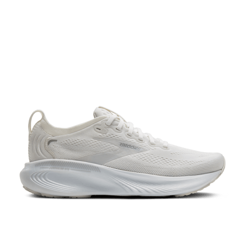 Adrenaline GTS 25 - Womens - White - WIDE Athletic BROOKS 