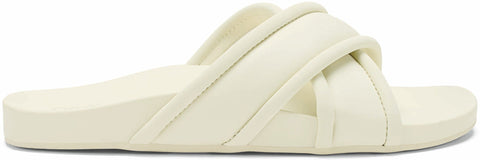 Ani - Womens - White Sand Slides OLUKAI 