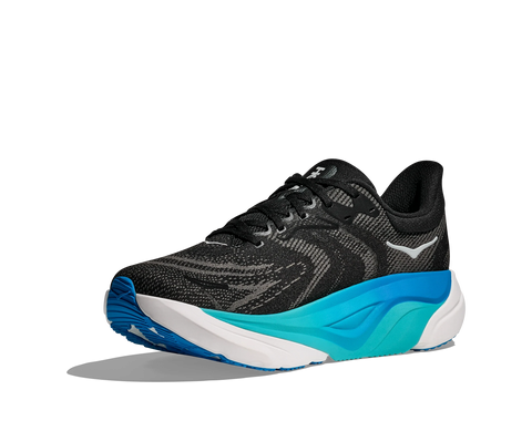 Arahi 8 - Mens - Black / Skyward - Wide Athletic Hoka 