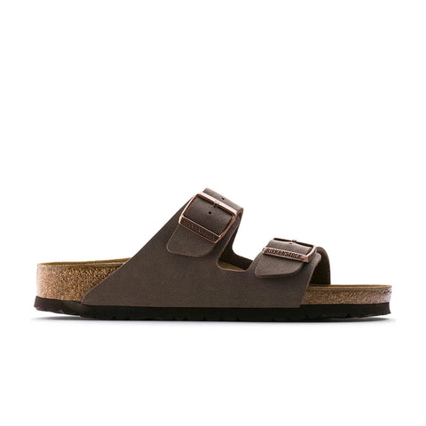 Arizona BirkiBuc (Narrow Width) - Mocca Slides Birkenstock 