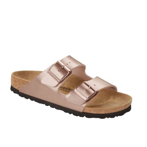 Arizona Birko-Flor (Regular Width) - Copper Slides Birkenstock 