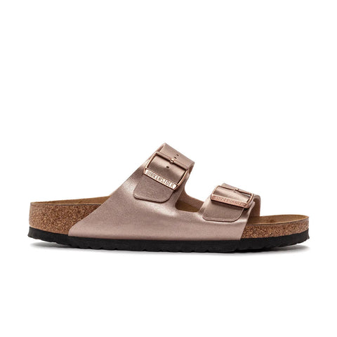 Arizona Birko-Flor (Regular Width) - Copper Slides Birkenstock 