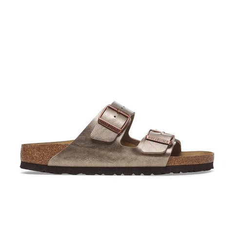 Arizona - Graceful Taupe - Birko-Flor - Regular Slides Birkenstock 