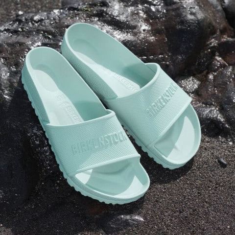 Barbados EVA (Regular Width) - Surf Green Slides Birkenstock 