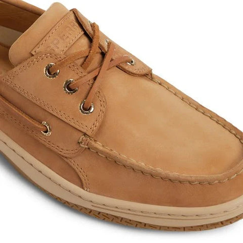 Billfish 3 Eye - Mens - Wide - Nubuck Leather - Tan Boat Sperry 