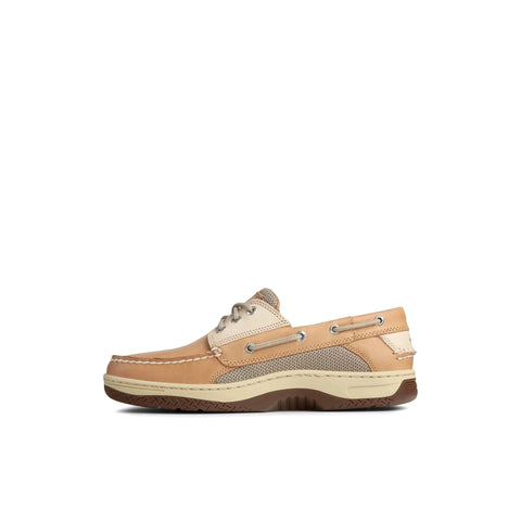 BillFish 3 Eye Wide - Mens - Smooth Tan / Beige Boat Sperry 