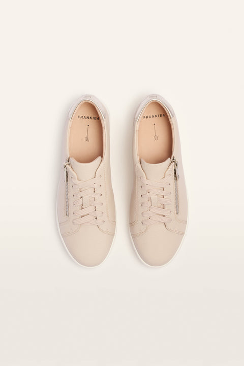 Billie II - Womens - Ecru Tumbled Sneakers Frankie4 