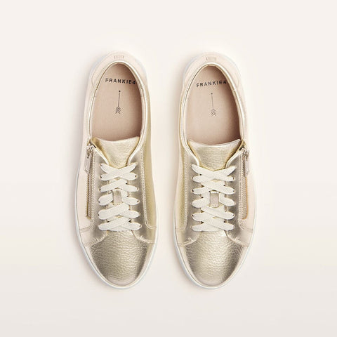 Billie II - Womens - White Gold Tumbled Casual Frankie4 