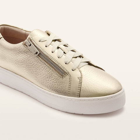 Billie II - Womens - White Gold Tumbled Casual Frankie4 