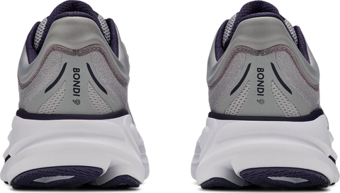 Bondi 9 - Mens - Stellar Grey / Squid Ink - WIDE Athletic Hoka 