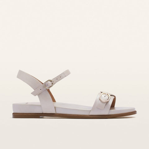 Bree - Womens - Warm Pearl Tumbled Sandals Frankie4 