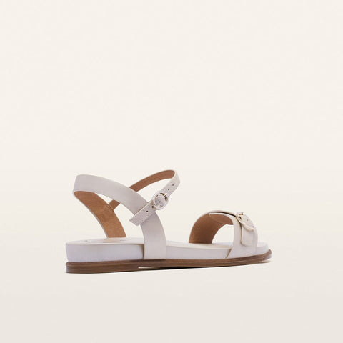 Bree - Womens - Warm Pearl Tumbled Sandals Frankie4 