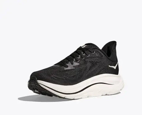 Clifton 10 - Mens - Black/White - Wide Athletic Hoka 