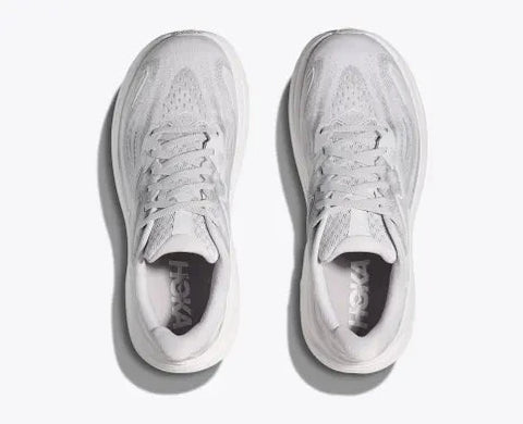 Clifton 10 - Womens - Grey/Stardust - Wide Athletic Hoka 