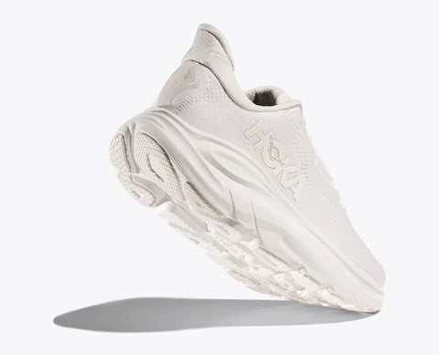 Clifton 10 - Womens - White - Wide Athletic Hoka 