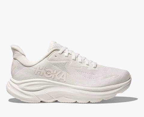 Clifton 10 - Womens - White - Wide Athletic Hoka 