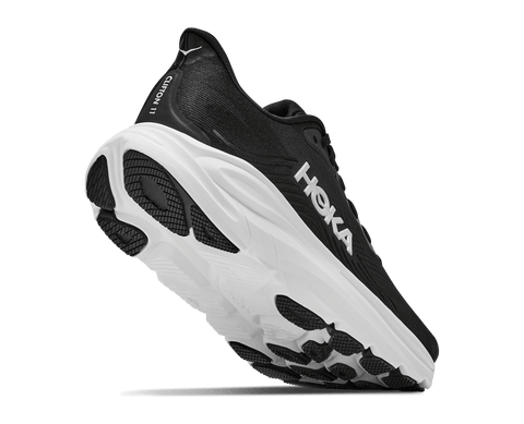 Clifton 11 - Mens - Black / White Athletic Hoka 