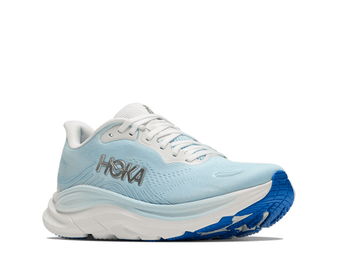 Clifton 11 - Womens - Frost / Glimmering Blue - WIDE Athletic Hoka 