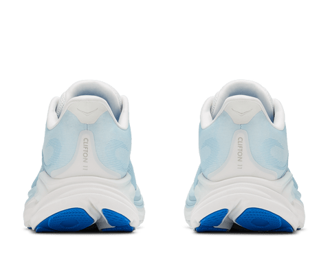 Clifton 11 - Womens - Frost / Glimmering Blue - WIDE Athletic Hoka 