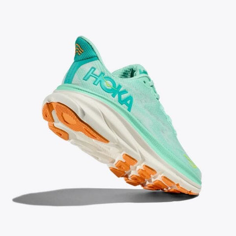 Clifton 9 - Womens - Seafoam / Aqua Breeze Athletic Hoka 