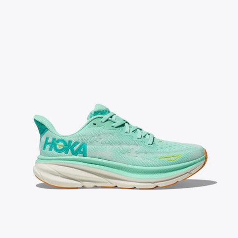 Clifton 9 - Womens - Seafoam / Aqua Breeze Athletic Hoka 