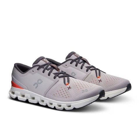 Cloud X 4 - Mens - Silver / Flame Athletic ON 