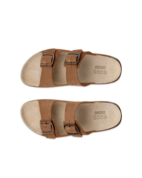 Cozmo Buckle - Mens - Camel Slides ECCO 